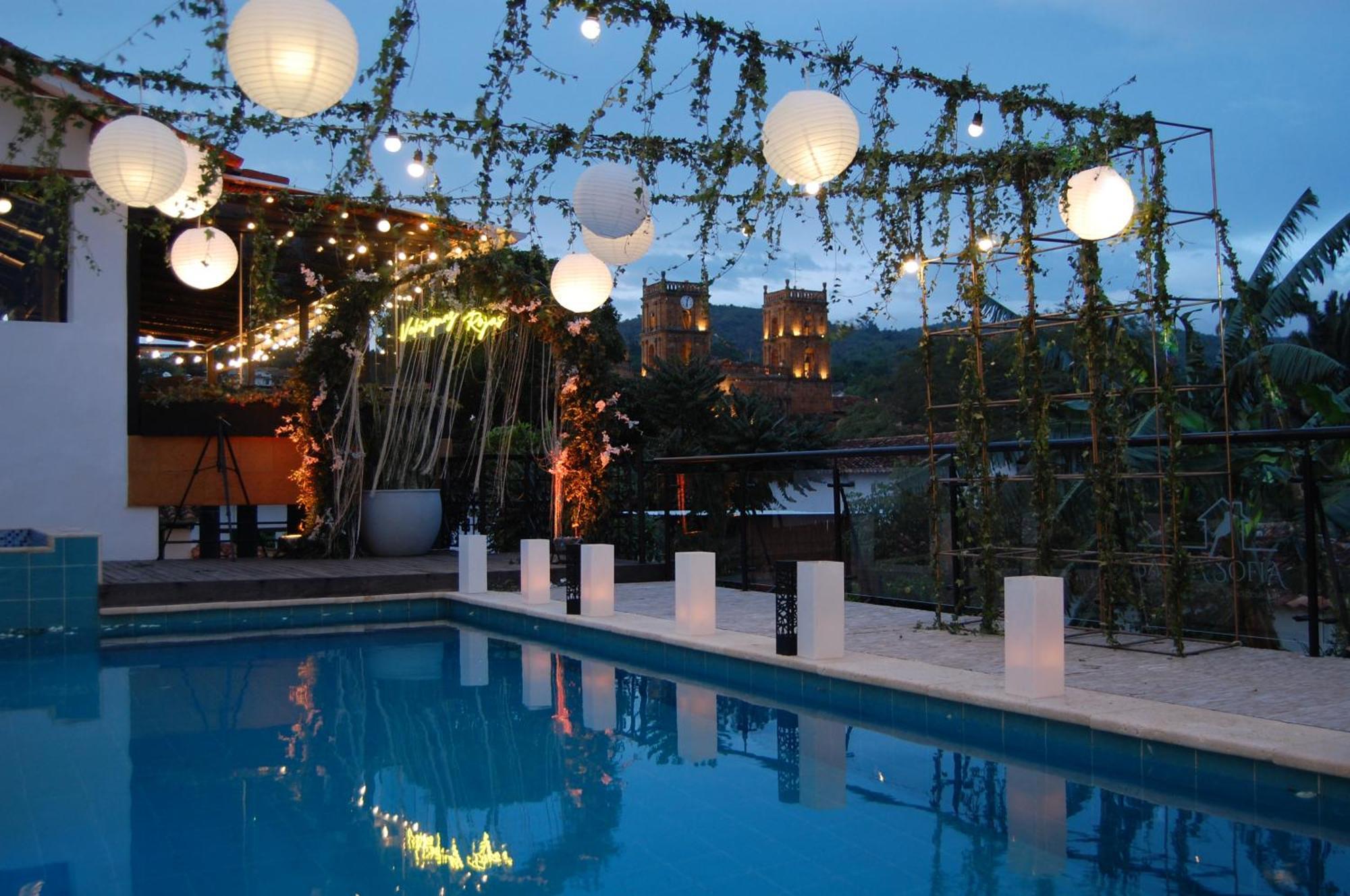 Santa Sofia Casa Boutique Hotel Barichara Kültér fotó